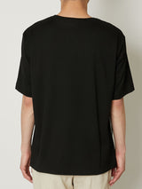 TRANSPARENT FLOWER T LAYERED T-SHIRTS