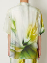 SILK OPEN COLLAR SHIRTS