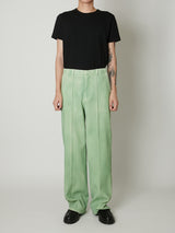 LEATHER COATING SLACKS