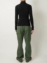 CREPE CARGO PANTS