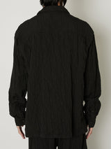 COTTON PLEATS SHIRT