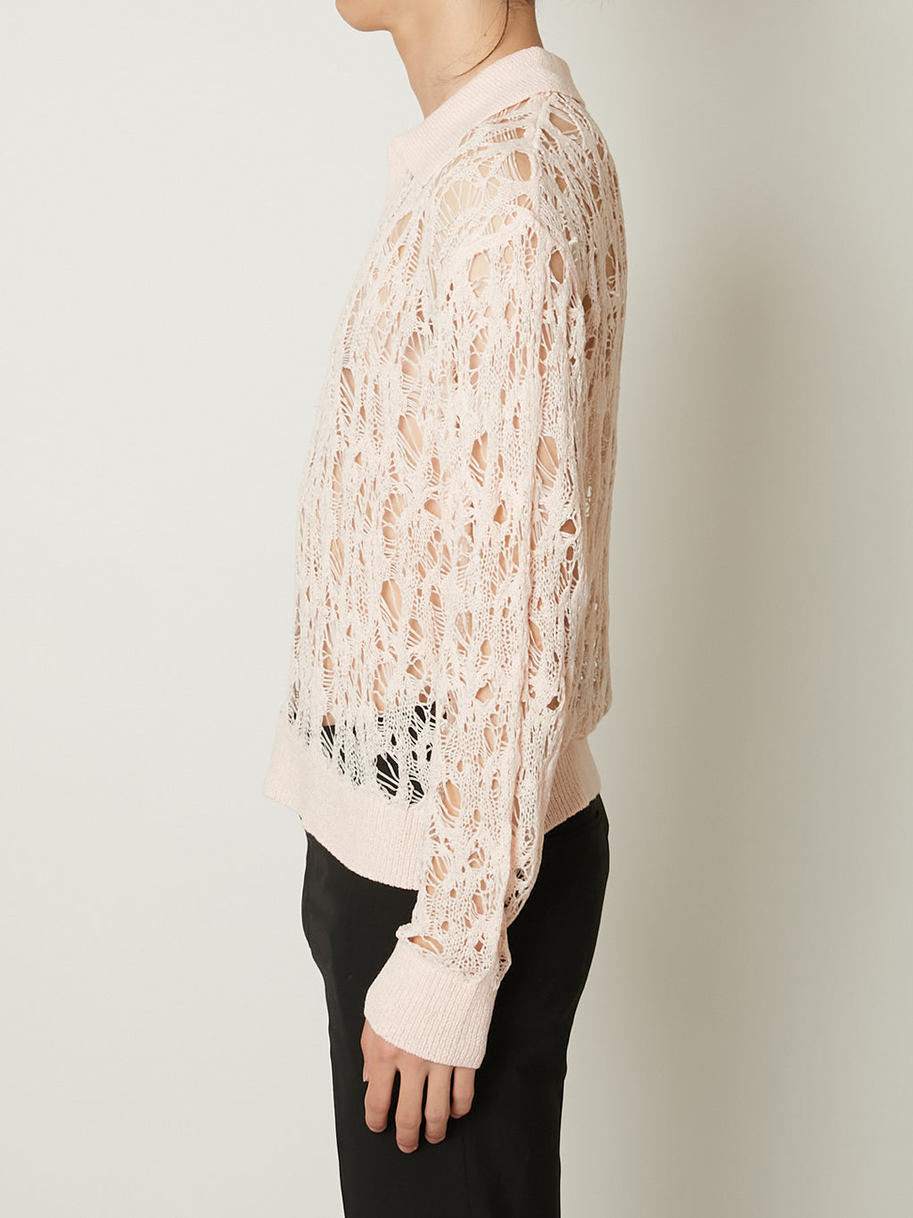 TAAKK ターク PERFORATED PULLOVER KNIT TAAKK（ターク）の「【TAAKK/ターク】PERFORATED KNIT PULLOVER