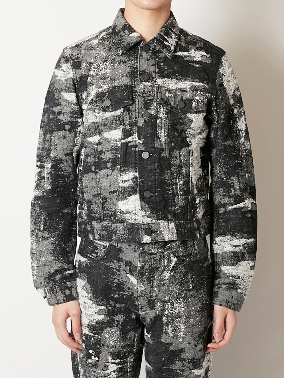 TAAKK DENIM TIGHT BLOUSON 13.5 OZ
