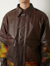 TRANSPARENT A-2 FLIGHT JACKET