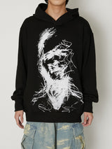 DRAWING EMBROIDERY HOODIE