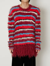 FUR KNIT PULLOVER