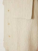 CREPE OPEN COLLAR SHIRTS