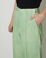 LEATHER COATING SLACKS