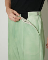 LEATHER COATING SLACKS