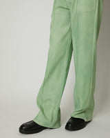 LEATHER COATING SLACKS