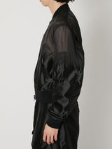 SHEER GRADATION MA-1 BLOUSON