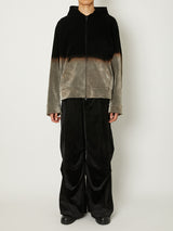 GRADATION PILE HOODIE