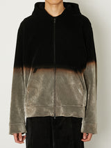 GRADATION PILE HOODIE