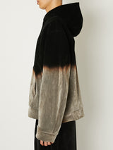 GRADATION PILE HOODIE