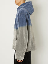 GRADATION PILE HOODIE