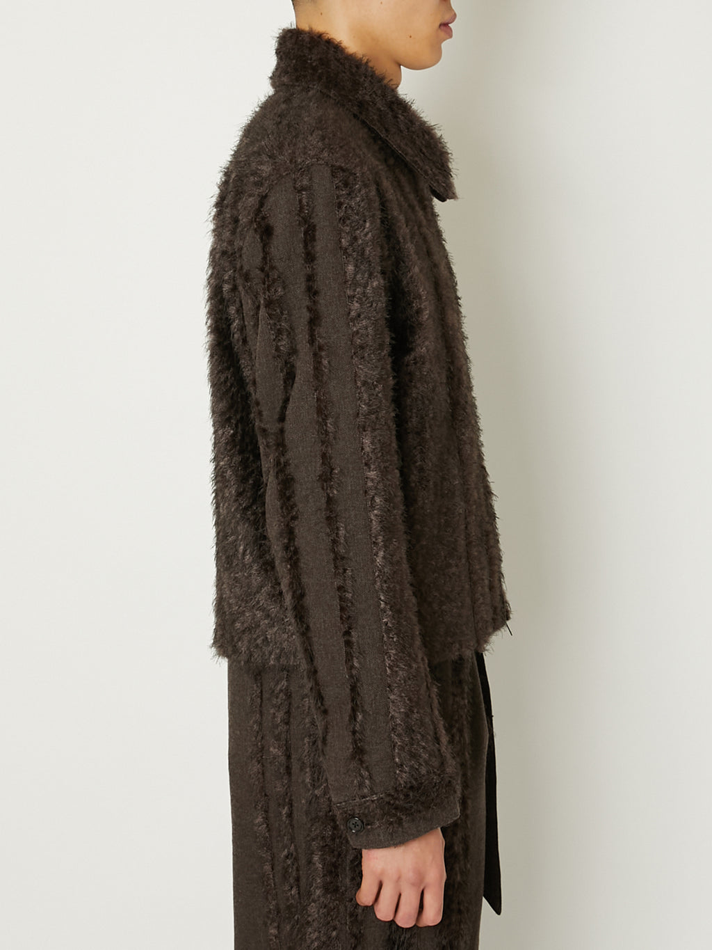 ジャケット・アウター TAAKK / ZIP UP BLOUSON FUR TWEED ZIP BLOUSON – TAAKK