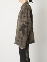 MOLE JACQUARD DENIM BLOUSON