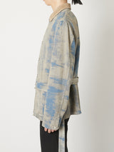 MOLE JACQUARD DENIM BLOUSON