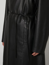 Unlined Sheep Leather Coat