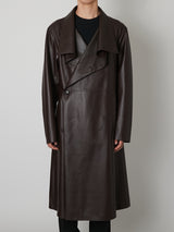 Unlined Sheep Leather Coat