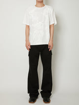 TRANSPARENT FLOWER T LAYERED T-SHIRTS