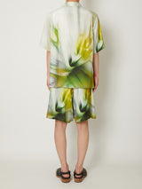 SILK OPEN COLLAR SHIRTS