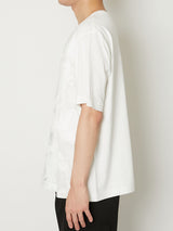 TRANSPARENT FLOWER T LAYERED T-SHIRTS