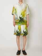 SILK OPEN COLLAR SHIRTS