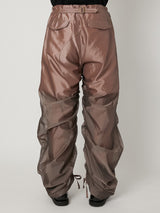 SHEER GRADATION PARACHUTE PANTS