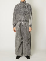 TUCKED BALLOON DENIM