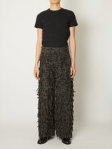 SHAGGY DENIM PANTS