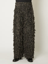 SHAGGY DENIM PANTS