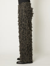 SHAGGY DENIM PANTS