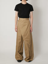 DECONSTRUCTED CHINO PANTS