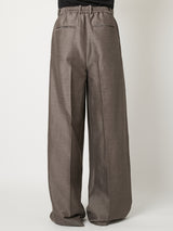 TWO-TUCK WIDE TROUSERS