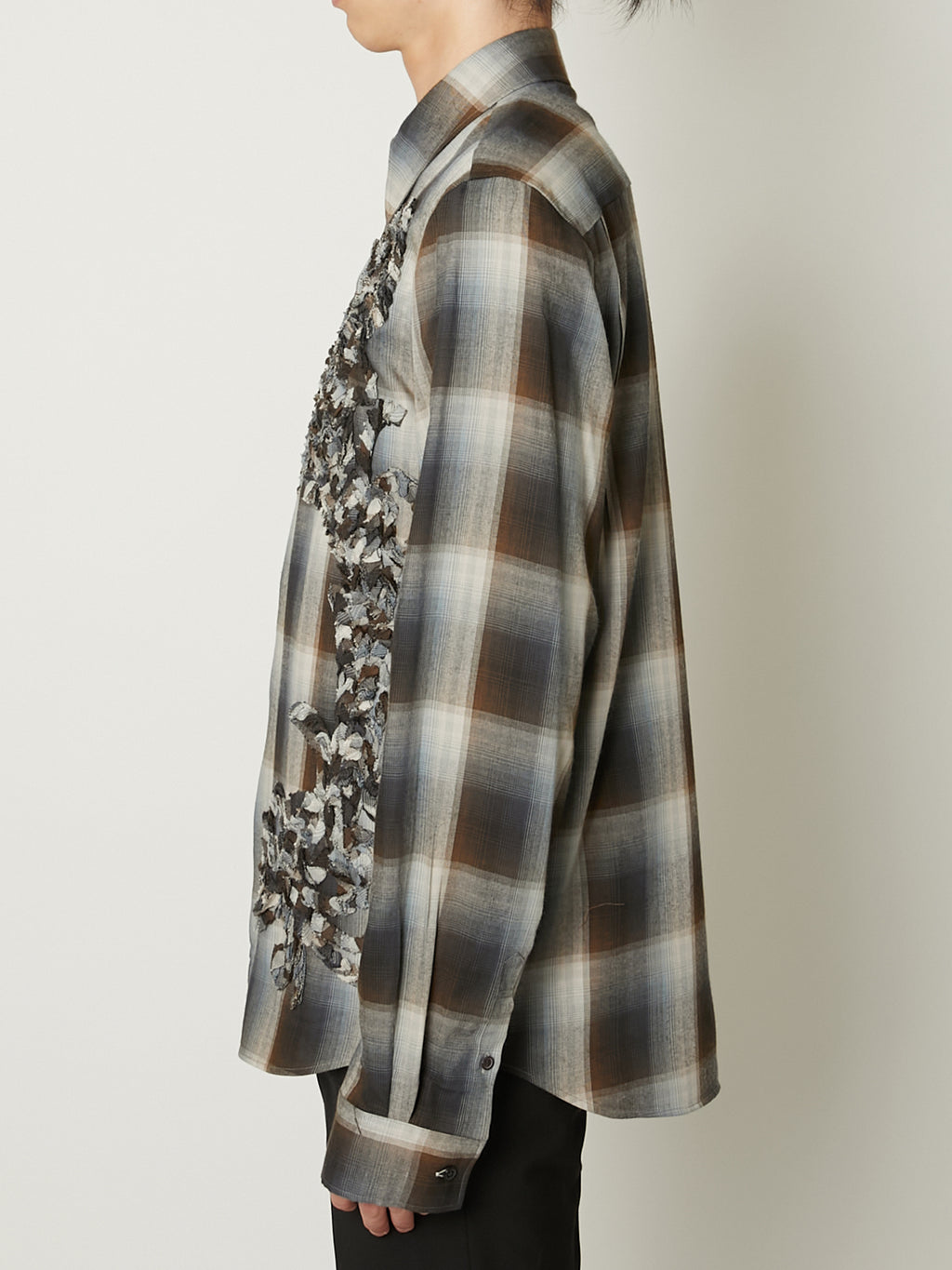 CHECK EMBROIDERY SHIRTS – TAAKK
