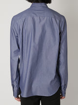 FLOWER EMBROIDERY REGULAR SHIRT