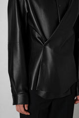 Unlined Sheep Leather Shirt