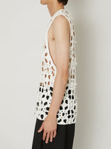 ALL EMBROIDERY TANK TOP