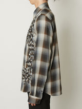 CHECK EMBROIDERY SHIRTS - TAAKK
