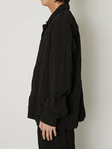 COTTON PLEATS SHIRT - TAAKK