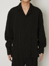 COTTON PLEATS SHIRT - TAAKK