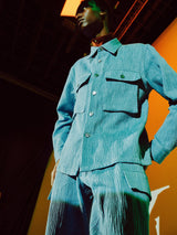 CREPE BOX SILHOUETTE SHIRT - TAAKK