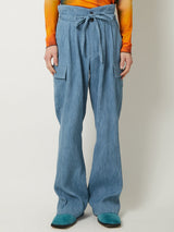 CREPE CARGO PANTS - TAAKK