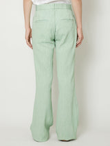 CREPE FLARE PANTS - TAAKK