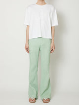 CREPE FLARE PANTS - TAAKK