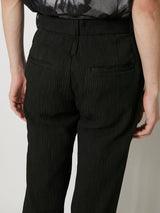 CREPE FLARE PANTS - TAAKK