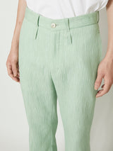 CREPE FLARE PANTS - TAAKK