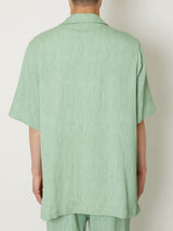 CREPE OPEN COLLAR SHIRTS - TAAKK