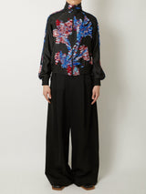 CUT JACQUARD JACKET - TAAKK
